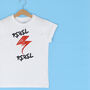 'Rebel Rebel' Paint And Graffiti Print T Shirt, thumbnail 1 of 3