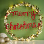 Merry Christmas Wreath Light, thumbnail 2 of 12