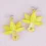 Daffodil Earrings, thumbnail 1 of 7