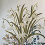 Snowdrop Flower Print Cotton Tote Bag Gift For Winter, thumbnail 3 of 8