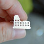 Colosseum Cufflinks In Sterling Silver, thumbnail 3 of 3