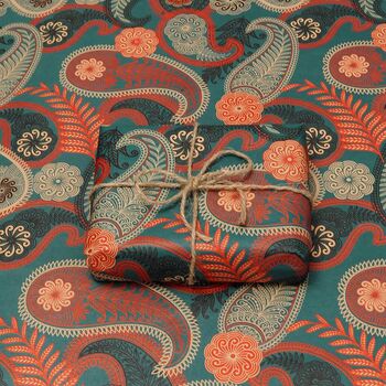 Paisley Patterned Gift Wrap, 3 of 6