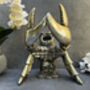 Drunken Silver Lobster Wine Bottle Holder Freestanding, thumbnail 5 of 12
