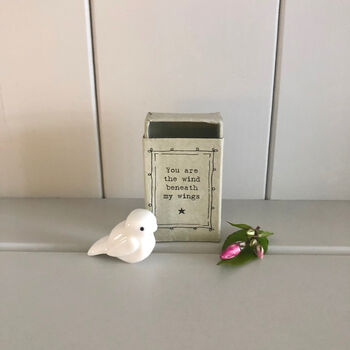 Matchbox Porcelain Bird, 3 of 3