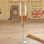 Pair Of Angled Rim Champagne Flutes, thumbnail 1 of 2