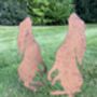 Pair Of Moongazing Hares, thumbnail 2 of 9