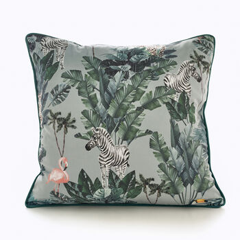 Menagerie Soft Velvet 50cm X 50cm Cushion Including Pad, 2 of 3