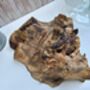Large Driftwood Molten Glass Bowl Fruit Nuts Food Bowl Handmade Decor 24 28cm, thumbnail 2 of 9
