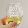 Personalised Graduation Wine Glass, thumbnail 4 of 6
