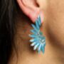 Vintage Glass Angel Wing Earrings, thumbnail 12 of 12