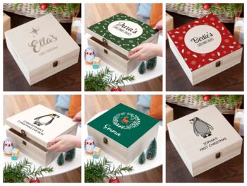 Personalised Large Christmas Eve Box, 4 of 7