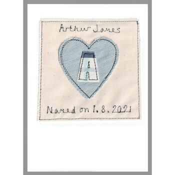 Personalised Boys Naming Day Or Christening Card, 6 of 12