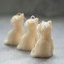 Cute Standing Cat Candle | Kitten Candle, thumbnail 3 of 4