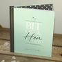 Hen Party Message And Memory Book In Mint, thumbnail 1 of 12