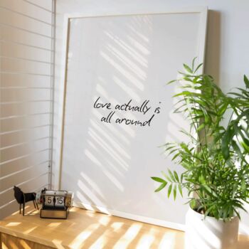 Love Actually Is All Around Print, 5 of 7
