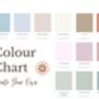 Personalised Wooden Letter Blocks, Nursery Shelf Name Sign, Terracotta, Sage Green, thumbnail 9 of 12