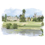 Personalised Wedding Venue Or Church Illustrated Print, thumbnail 5 of 12
