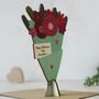 Valentines Day Keepsake Card In Wood, Personalised, thumbnail 3 of 6
