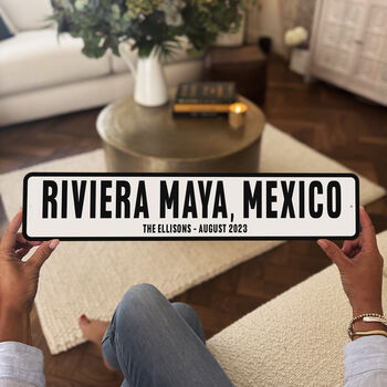 Personalised 'Holiday' Street Sign, 3 of 9