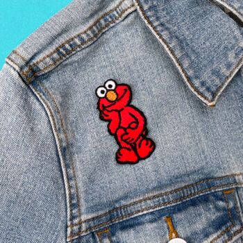 Sesame Street Elmo Sew On Patch, 2 of 3