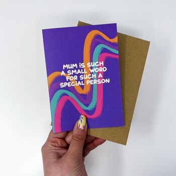 Mum Birthday Card 'Mum You Are A Special Person', 6 of 6
