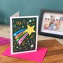 Mama I/We Love Your Shooting Star Card, thumbnail 2 of 3