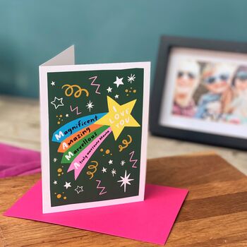 Mama I/We Love Your Shooting Star Card, 2 of 3