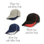 Personalised Embroidered Baseball Style Cap, thumbnail 4 of 6