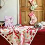 Luxury Christmas Bow Tea Towel, thumbnail 7 of 7