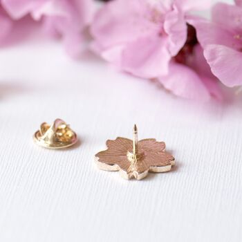 Mother’s Day Flower Enamel Pin Gift – “You’re Wonderful Mum” Floral Lapel Pin In Gift Box, 11 of 12