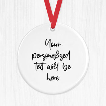 Personalised Rainbow Ceramic Ornament, 5 of 5