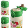 Personalised Flowers Insulated Drinks Bottle 450ml, thumbnail 4 of 6