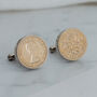 Sixpence Coin Cufflinks, thumbnail 1 of 5