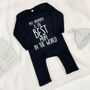 'My Mummy Is The Best…' Personalised Rompersuit, thumbnail 7 of 8
