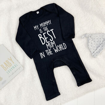'My Mummy Is The Best…' Personalised Rompersuit, 7 of 8