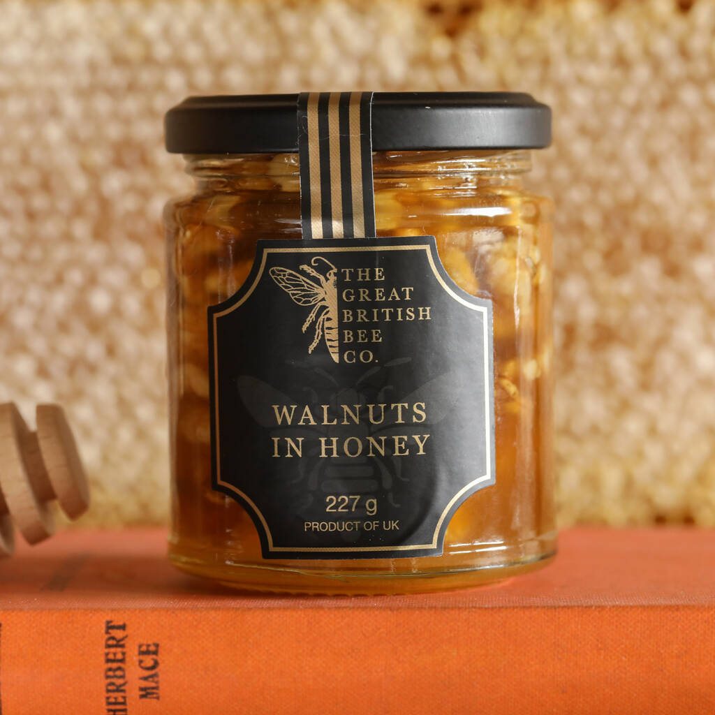 Honey And Cheese Lovers Gift Set With Walnuts In Honey By