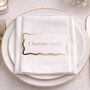 Gold Foiled Bordered Edge Placecard, thumbnail 3 of 3