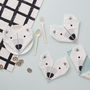 Origami Cotton Napkins : Polar Bears Set Of Four, thumbnail 4 of 7