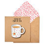 You're My Cup Of Tea Personalised Greeting Card, thumbnail 1 of 5