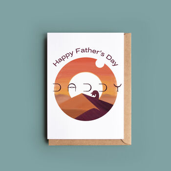 Dune Dad, Daddy Or Grandad Father's Day Card, 3 of 4