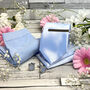 Baby Blue Wedding Tie Set, thumbnail 1 of 10