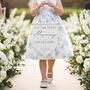 Personalised Wedding Carry Flag, thumbnail 5 of 8