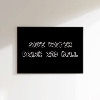 Red Bull Print, 2 of 4