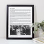 Custom Made Photo And Words Personalised Art Print, thumbnail 7 of 11