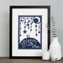'Love You To The Moon' Picture Or Papercut, thumbnail 2 of 6