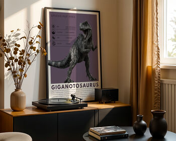 Giganotosaurus | Dinosaur Art Print, 6 of 8
