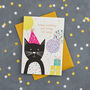 Happy Birthday Crazy Cat Lady Card, thumbnail 1 of 2