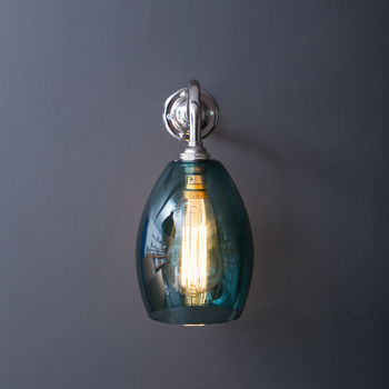 Coloured Glass Wall Light, 2 of 12