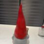 Handcrafted, Ceramic Nordic Skiing Christmas Gonk, thumbnail 5 of 6