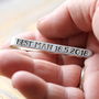 Personalised Silver Wedding Tie Clip, thumbnail 3 of 9